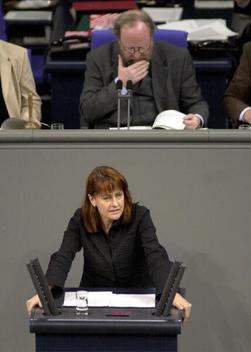 Bulmahn, Edelgard; Thierse, Wolfgang Reichstagsgebäude, Plenarsaal