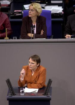 Hajduk, Anja; Kastner, Susanne Reichstagsgebäude, Plenarsaal