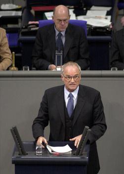 Binding, Lothar; Lammert, Norbert Reichstagsgebäude, Plenarsaal