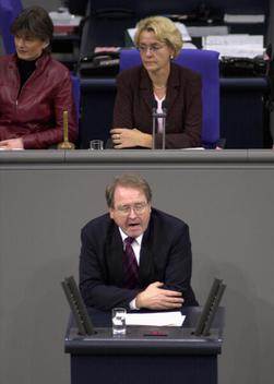 Lammert, Norbert; Spiller, Jörg-Otto Reichstagsgebäude, Plenarsaal