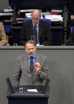 Trittin, Jürgen; Lammert, Norbert Reichstagsgebäude, Plenarsaal
