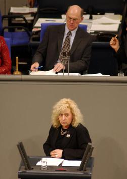 Groneberg, Gabriele; Lammert, Norbert Reichstagsgebäude, Plenarsaal