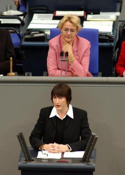 Müller, Hildegard; Kastner, Susanne Reichstagsgebäude, Plenarsaal
