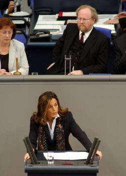 Noll, Michaela; Thierse, Wolfgang Reichstagsgebäude, Plenarsaal