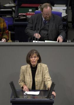 Tillmann, Antje; Thierse, Wolfgang Reichstagsgebäude, Plenarsaal