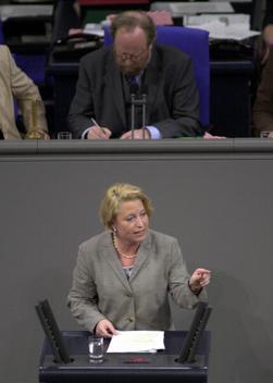 Pieper, Cornelia; Thierse, Wolfgang Reichstagsgebäude, Plenarsaal