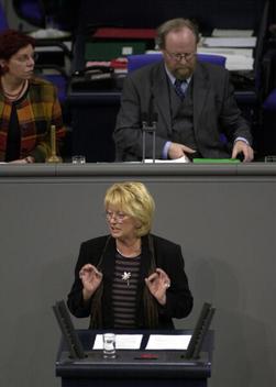 Humme, Christel; Thierse, Wolfgang Reichstagsgebäude, Plenarsaal