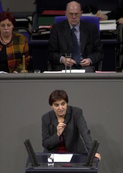 Deligöz, Ekin; Lammert, Norbert Reichstagsgebäude, Plenarsaal