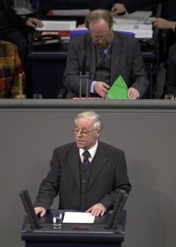 Haupt, Klaus; Thierse, Wolfgang Reichstagsgebäude, Plenarsaal