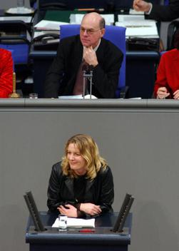 Scheel, Christine; Lammert, Norbert Reichstagsgebäude, Plenarsaal