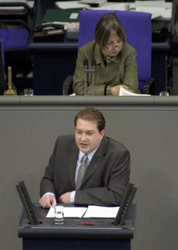 Dobrindt, Alexander; Vollmer, Antje Reichstagsgebäude, Plenarsaal