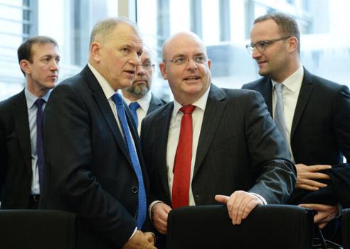 Franke, Edgar; Andriukaitis, Vytenis Paul-Löbe-Haus, Sitzungssaal