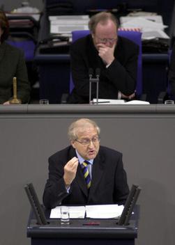 Brüderle, Rainer; Thierse, Wolfgang Reichstagsgebäude, Plenarsaal