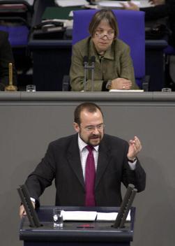Schultz, Reinhard Walter; Vollmer, Antje Reichstagsgebäude, Plenarsaal