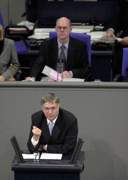 Hintze, Peter; Lammert, Norbert Reichstagsgebäude, Plenarsaal