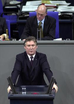 Gehb, Jürgen; Lammert, Norbert Reichstagsgebäude, Plenarsaal