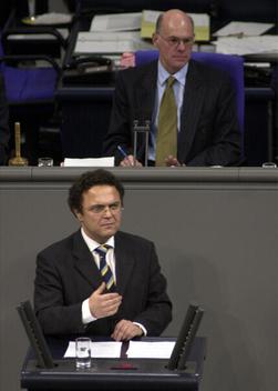 Friedrich, Hans-Peter; Lammert, Norbert Reichstagsgebäude, Plenarsaal
