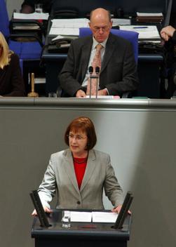 Evers-Meyer, Karin; Lammert, Norbert Reichstagsgebäude, Plenarsaal