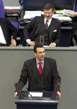Pfeiffer, Joachim; Solms, Hermann Otto Reichstagsgebäude, Plenarsaal