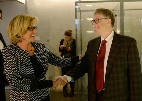 Wöhrl, Dagmar G.; Gates, Bill Paul-Löbe-Haus, Innenansicht