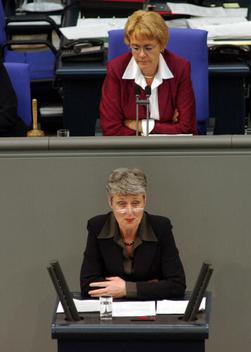 Beck, Marieluise; Kastner, Susanne Reichstagsgebäude, Plenarsaal