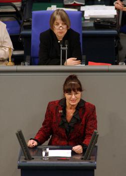 Vollmer, Antje; Wetzel, Margrit Reichstagsgebäude, Plenarsaal