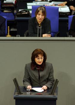 Mortler, Marlene; Vollmer, Antje Reichstagsgebäude, Plenarsaal