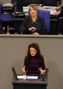 Wolff, Waltraud; Vollmer, Antje Reichstagsgebäude, Plenarsaal