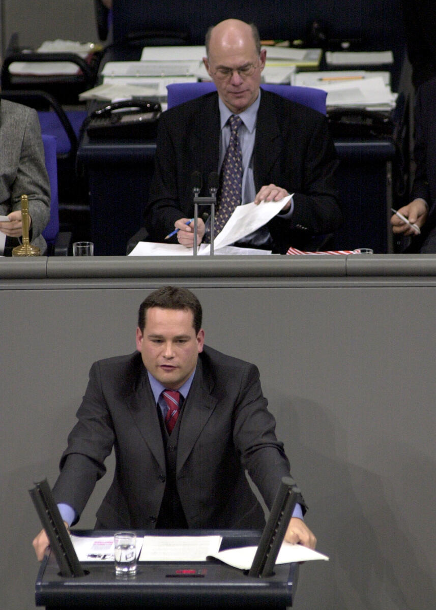 Bonde, Alexander; Lammert, Norbert Alexander Bonde, Bündnis90/Die Grünen, MdB, Vorsitz: Bundestagsvizepräsident Dr. Norbert Lammert, CDU/CSU, 13. Bundestagssitzung, Deutscher Bundestag; Rede,  Plenum, Abgeordneter,  Bundestagsabgeordneter