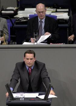 Bonde, Alexander; Lammert, Norbert Reichstagsgebäude, Plenarsaal
