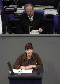Daub, Helga; Thierse, Wolfgang Reichstagsgebäude, Plenarsaal