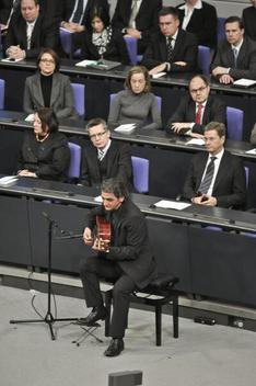 Leutheusser-Schnarrenberger, Sabine; Maizière, Thomas de; Westerwelle, Guido Reichstagsgebäude, Plenarsaal