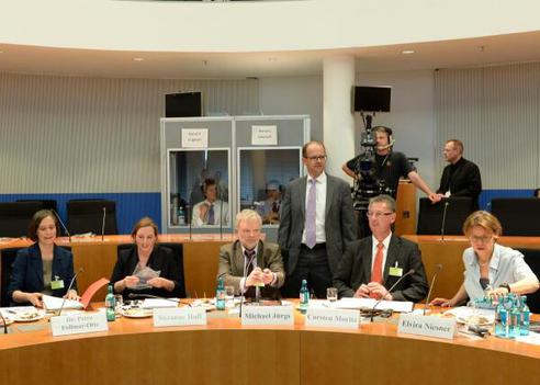 Brand, Michael Paul-Löbe-Haus, Sitzungssaal