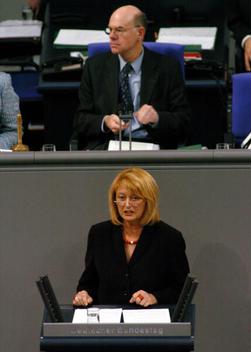 Humme, Christel; Lammert, Norbert Reichstagsgebäude, Plenarsaal