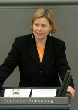 Lötzsch, Gesine Reichstagsgebäude, Plenarsaal