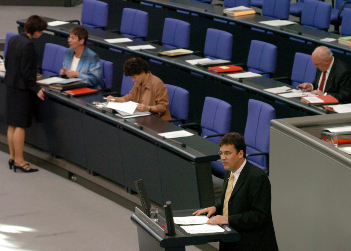 Christian Freiherr von Stetten, MdB, CDU/CSU, Rede, Deutscher Bundestag, 105. Sitzung, Abgeordneter, Bundestagsabgeordneter Stetten, Christian Freiherr von Christian Freiherr von Stetten, MdB, CDU/CSU, Rede, Deutscher Bundestag, 105. Sitzung, Abgeordneter, Bundestagsabgeordneter