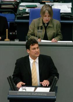 Stetten, Christian Freiherr von; Vollmer, Antje Reichstagsgebäude, Plenarsaal