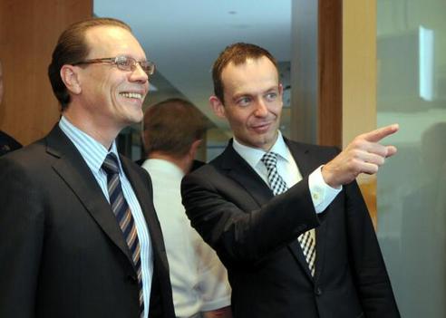 Wissing, Volker; Semeta, Algirdas Paul-Löbe-Haus, Sitzungssaal