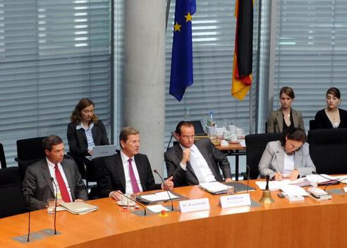 Krichbaum, Gunther; Westerwelle, Guido Paul-Löbe-Haus, Sitzungssaal
