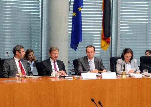 Krichbaum, Gunther; Westerwelle, Guido Paul-Löbe-Haus, Sitzungssaal