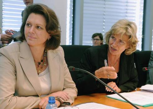 Aigner, Ilse; Wöhrl, Dagmar G. Paul-Löbe-Haus, Sitzungssaal