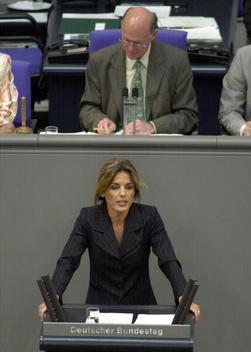 Lammert, Norbert; Noll, Michaela Reichstagsgebäude, Plenarsaal