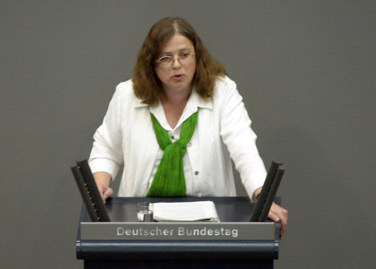 Dümpe-Krüger, Jutta Jutta Dümpe-Krüger, Bündnis 90/Die Grünen, MdB, Rede im Deutschen Bundestag,; Plenum, Rednerpult