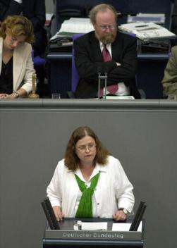 Dümpe-Krüger, Jutta; Thierse, Wolfgang Reichstagsgebäude, Plenarsaal