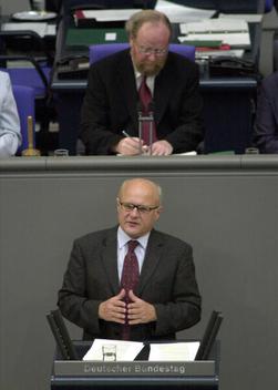 Schmitt, Heinz; Thierse, Wolfgang Reichstagsgebäude, Plenarsaal