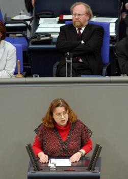 Dümpe-Krüger, Jutta; Thierse, Wolfgang Reichstagsgebäude, Plenarsaal