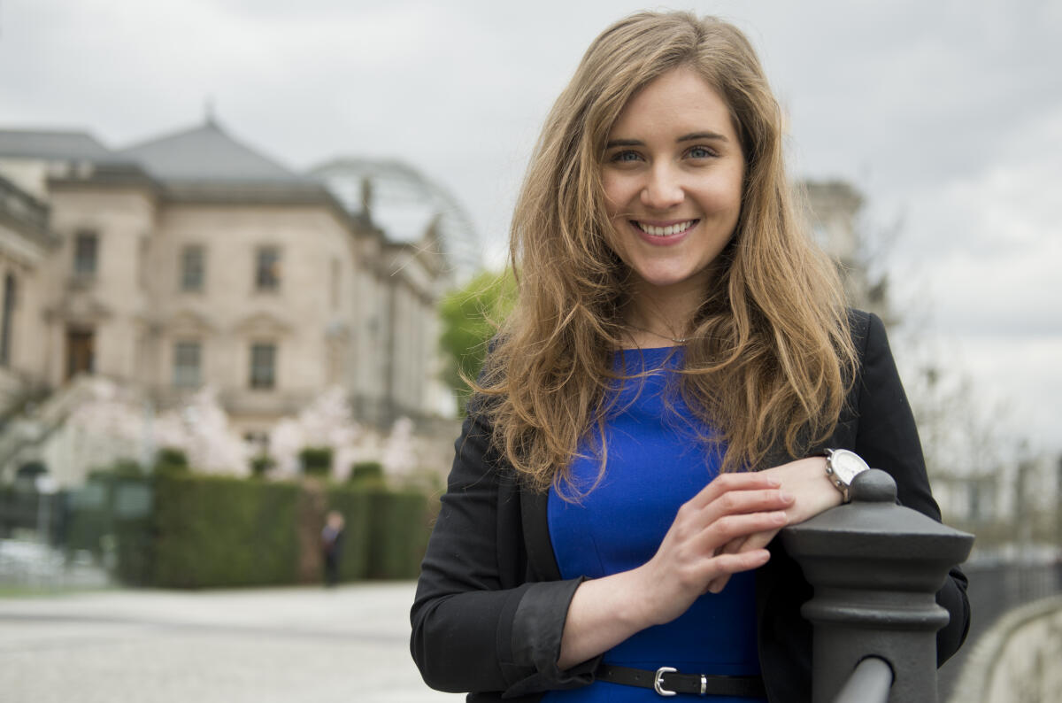 IPS-Stipendiatin Kaja Drozdz, Berlin, 22.04.2015. Drozdz, Kaja IPS-Stipendiatin Kaja Drozdz, Berlin, 22.04.2015.