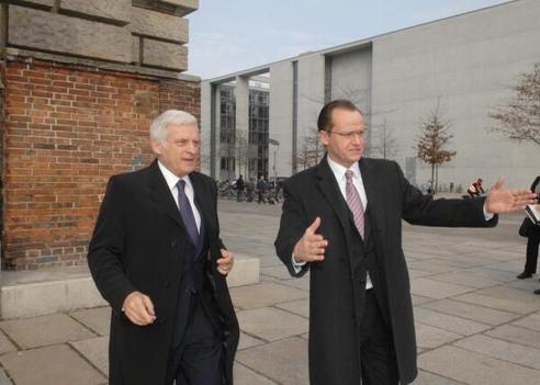 Krichbaum, Gunther; Buzek, Jerzy Reichstagsgebäude, Ostseite