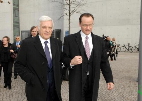 Krichbaum, Gunther; Buzek, Jerzy Reichstagsgebäude, Ostseite