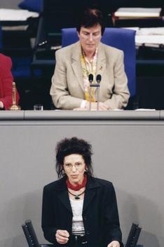 Wolff, Waltraud; Fuchs, Anke Reichstagsgebäude, Plenarsaal